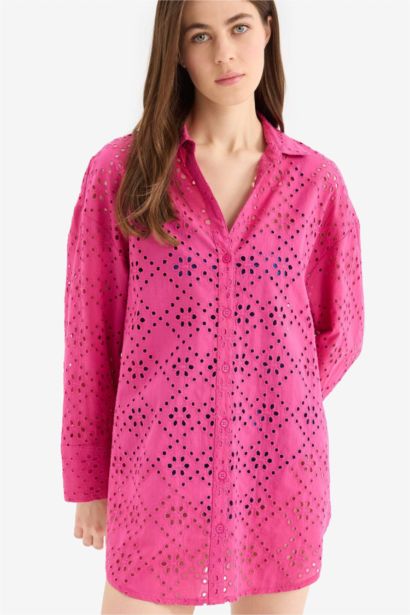 Fall in Love Regular Fit Cotton Beach Wear