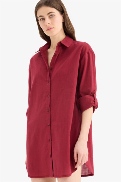 Fall in Love Regular Fit Cotton Beach Wear