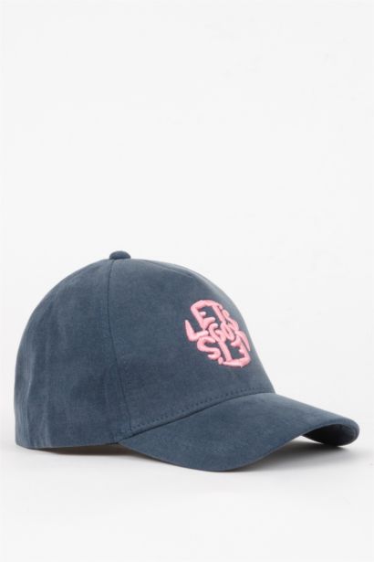 Girl Denim Look Cap Hat