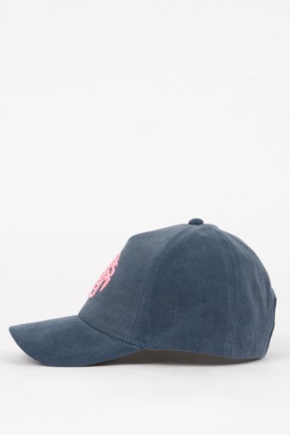 Girl Denim Look Cap Hat