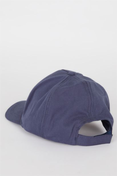 Kız Çocuk Jean Görünümlü Cap Şapka