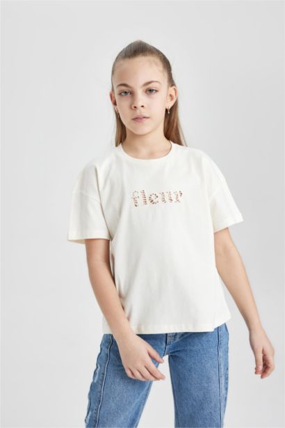 Girl Regular Fit Short Sleeve T-Shirt