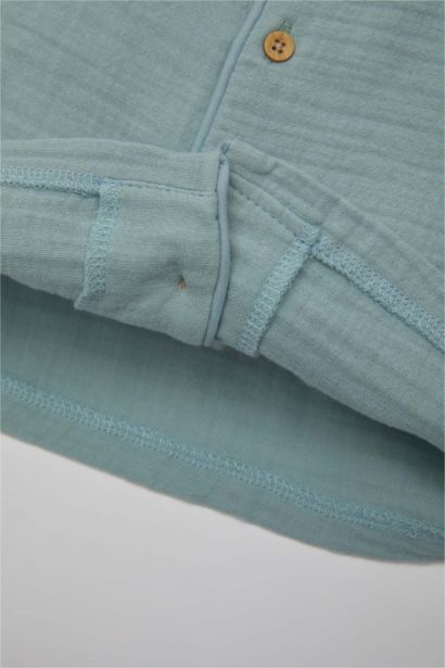 Baby Boy Muslin 2 Piece Pajama Set