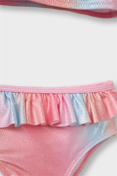 Desenli Bikini Takımı Kız Bebek