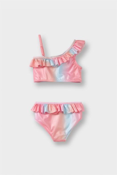 Desenli Bikini Takımı Kız Bebek