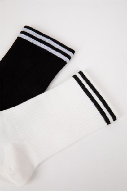 شرابات قصيرة حريمي بامبو - قطعتين