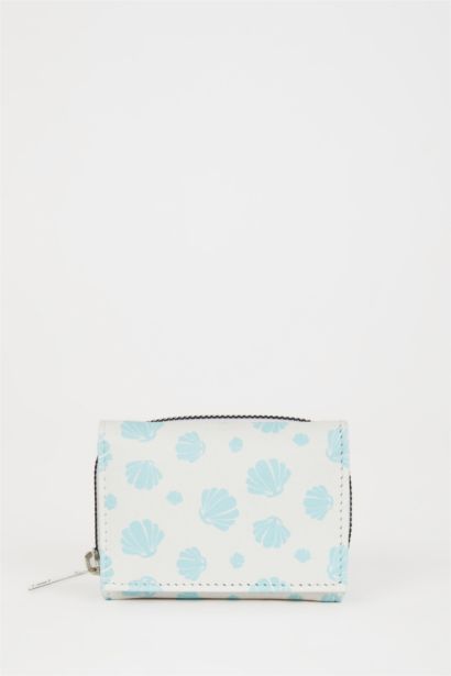 Kadın Baskılı Suni Deri Cüzdan