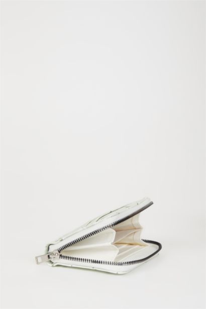 Kadın Çiçek Desenli Suni Deri Cüzdan