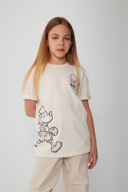Girl Disney Mickey & Minnie Oversize T-Shirt