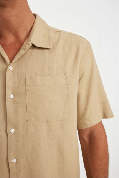 قميص بولو نص ردن قصة مريحة