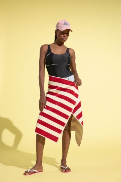 Woman Cotton Beach Towel