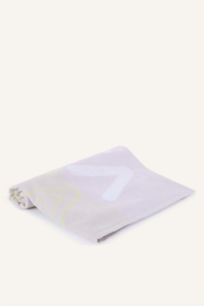 Woman Patterned Cotton Beach Towel