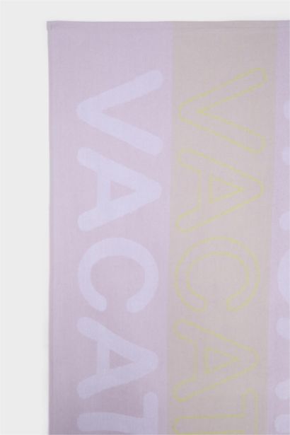 Woman Patterned Cotton Beach Towel