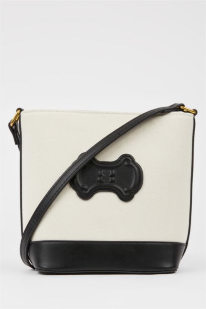 Әйелдерге кенеп шынжырлы иық сөмкесі