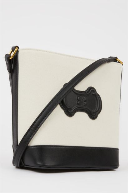 Әйелдерге кенеп шынжырлы иық сөмкесі