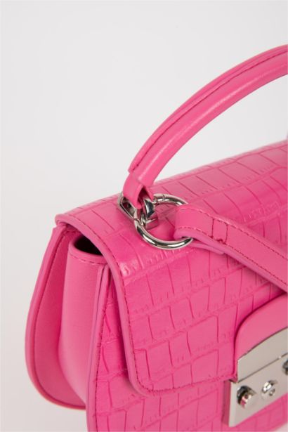 Kadın Toka Detaylı Suni Deri Omuz Çantası