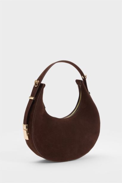 Kadın Süet Omuz Çantası