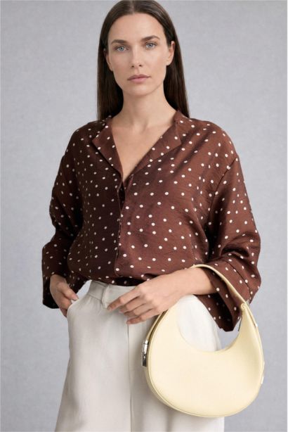 Faux Leather Shoulder bag