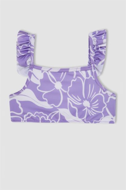 Ensemble de Bikini Fleurie pour Fille