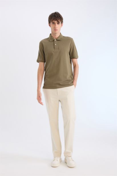 T-shirt Polo en piqué à manches courtes Coupe régulière