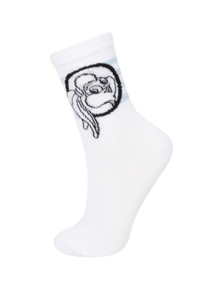 Girl Looney Tunes 2 Piece Cotton Long Socks