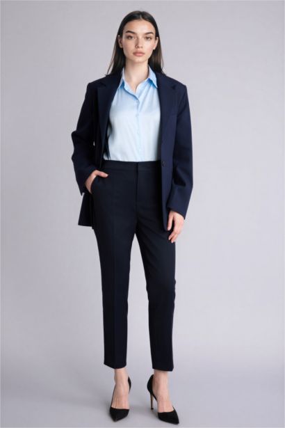 Regular Hem Trousers