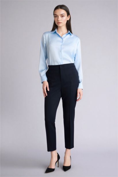Regular Hem Trousers