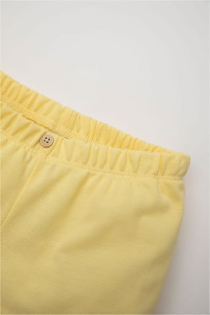Baby Girl Pique Shorts