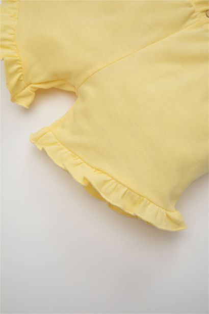 Baby Girl Pique Shorts