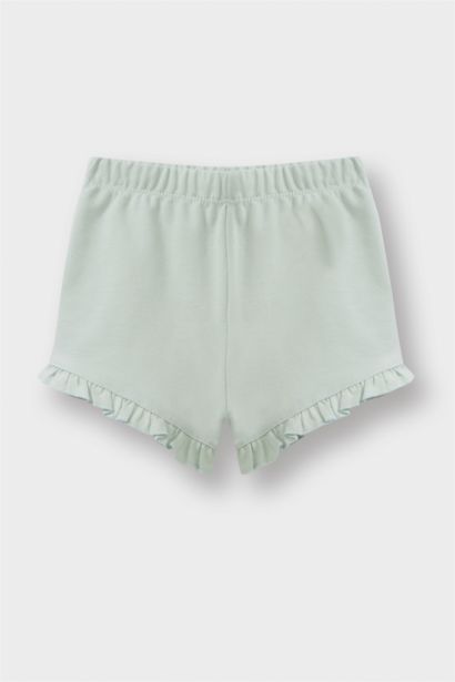 Baby Girl Pique Shorts
