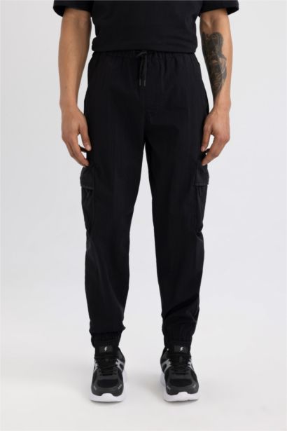 Oversize Fit Woven Trousers