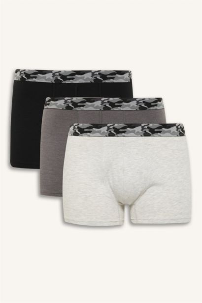 Regular Fıt 3'lü Boxer