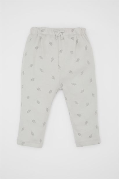 Regular Fit Printed Trousers