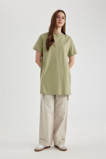 Cargo Fit Gabardine Trousers