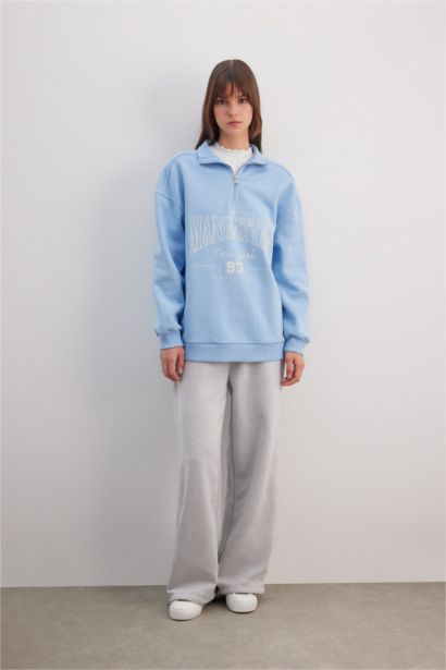 Regular Fit Thick Sweatshirt Fabric Sweat Tunic