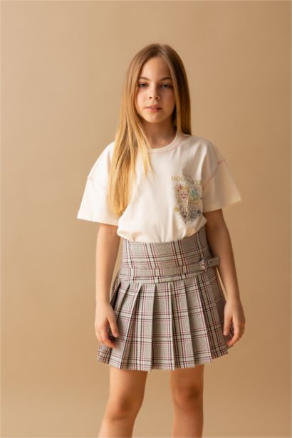 تيشيرت بناتي قصة مريحة من هاري بوتر