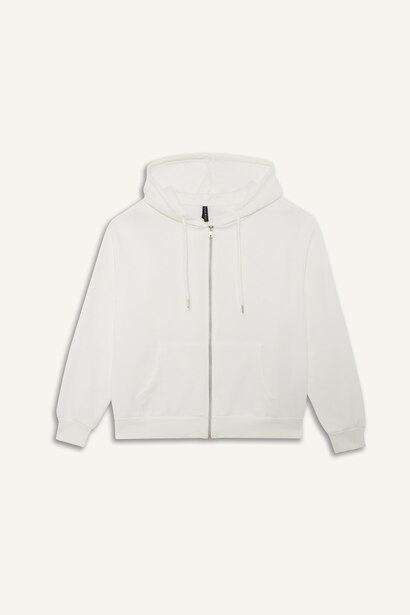 Cardigan Tissu Sweat Épais