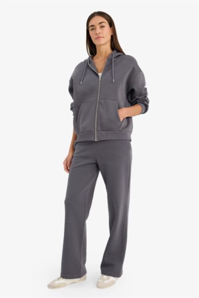 Кардиган свободного кроя базовый из плотной ткани для женщин