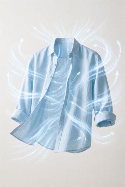 Linen Long Sleeve Shirt