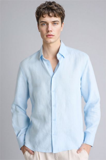 қалыпты пішім Ұзын жеңді көйлек