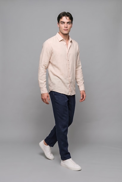 Linen Long Sleeve Shirt