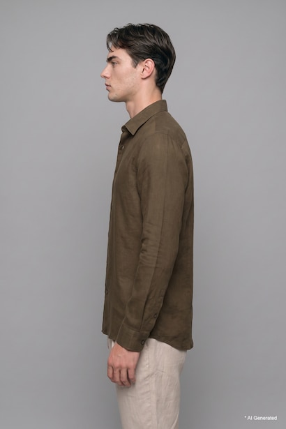 Linen Long Sleeve Shirt