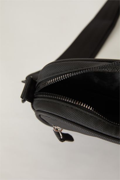 Faux Leather Crossbody Bag