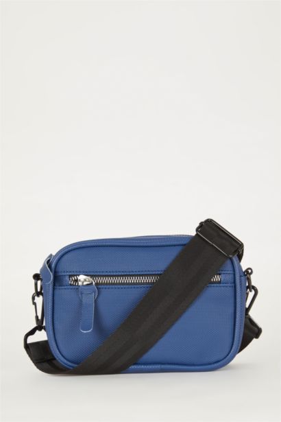 Faux Leather Crossbody Bag