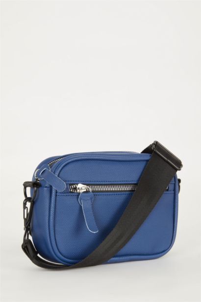 Faux Leather Crossbody Bag