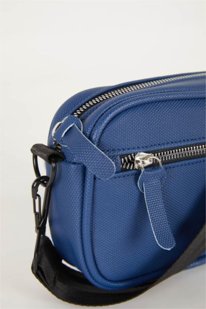 Faux Leather Crossbody Bag