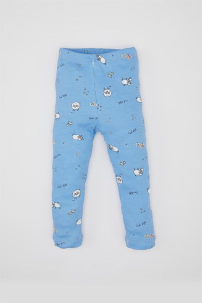 طقم بيجاما بيبي بناتي ريبانا قصة عادية - قطعتين