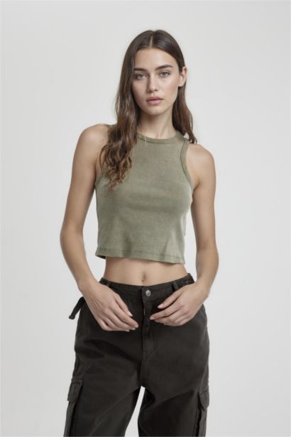 Débardeur Slim à effet délavé