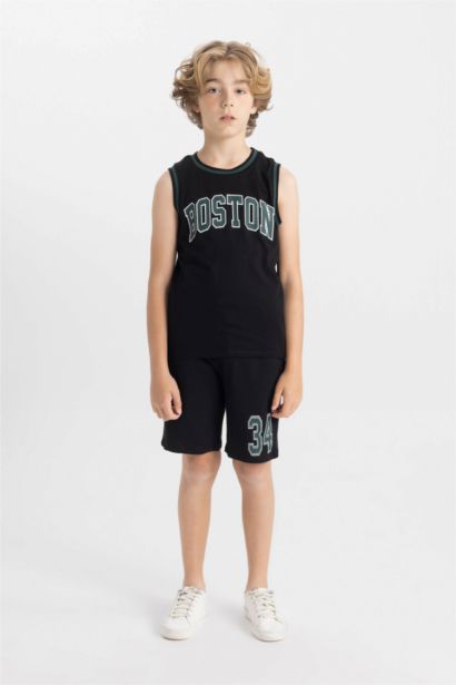 Boy Printed T-Shirt Shorts 2 Piece Set