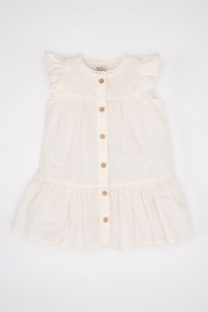 Robe à Manches Courtes pour Bébé Fille